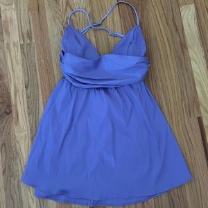 Lucy In The Sky Lilac Triangle Top Dress.